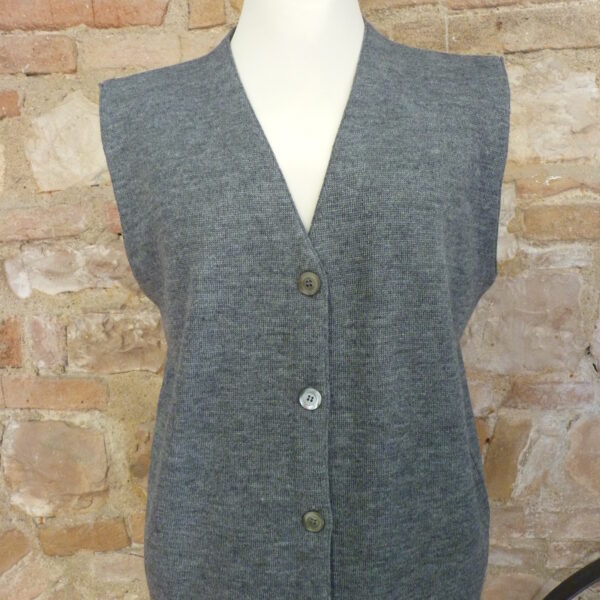 Gilet tricot lana donna